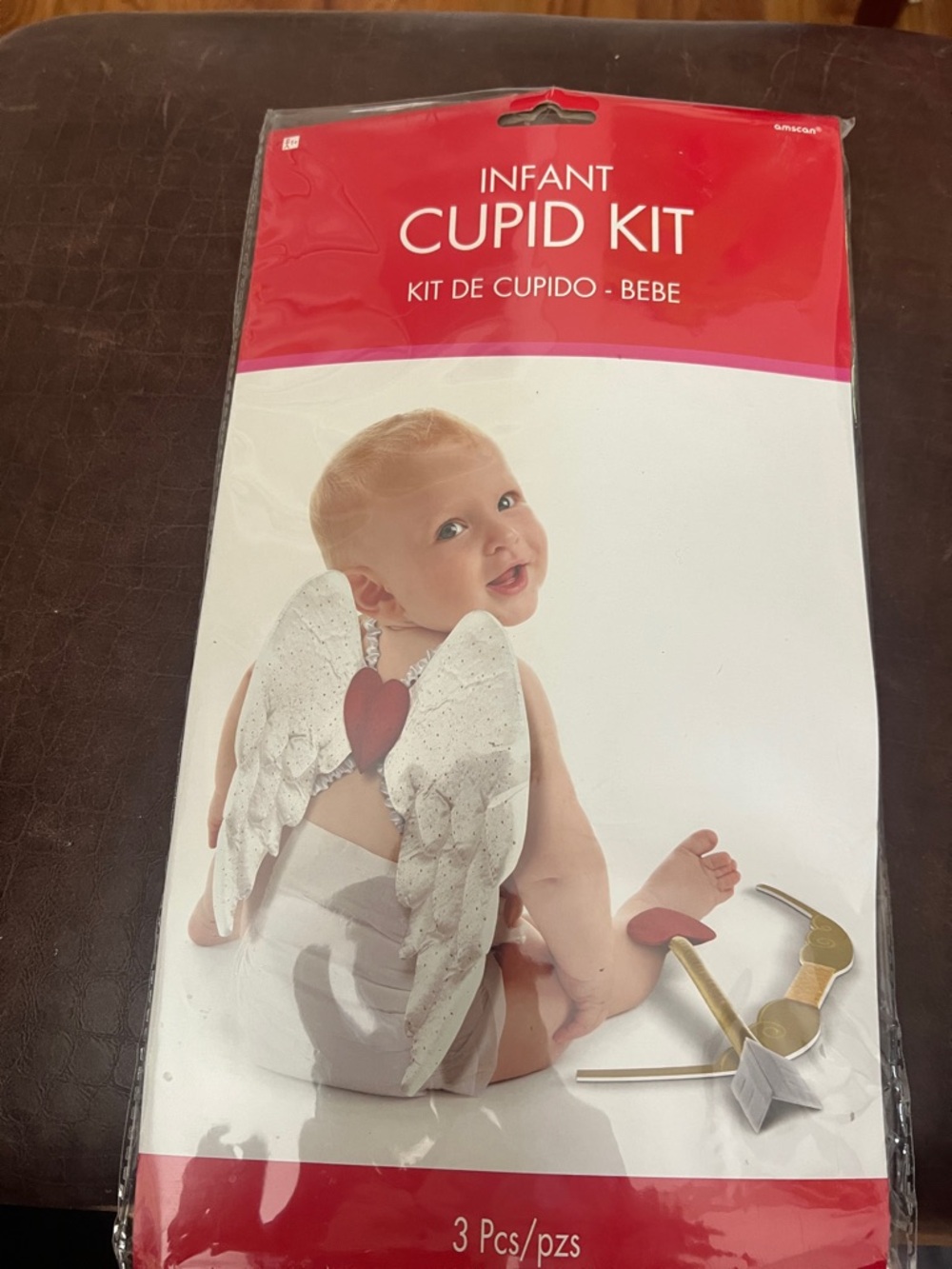 Rubie's Infant Cupid Kit - White Wings with Red Heart Accent